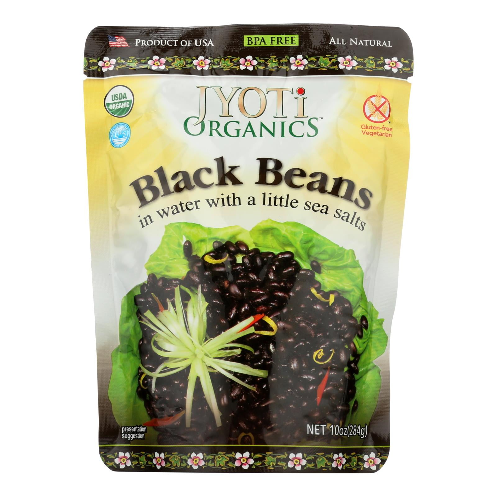 Jyoti Cuisine India Black Beans - Case Of 6 - 10 Oz