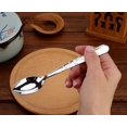 thumbnail image 2 of Wollet 999 Sterling Silver Spoon,25g, 14*2.6cm, Baby Full Moon Silver Spoon, Kid's Small Spoon, Silver Soup Spoon, 2 of 6