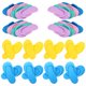 thumbnail image 4 of 24 pares de zapatillas desechables de playa zapatillas de spa zapatillas hotel, 4 of 6