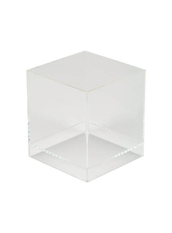 Organize It All  Freestanding Multipurpose Clear Acrylic Cube