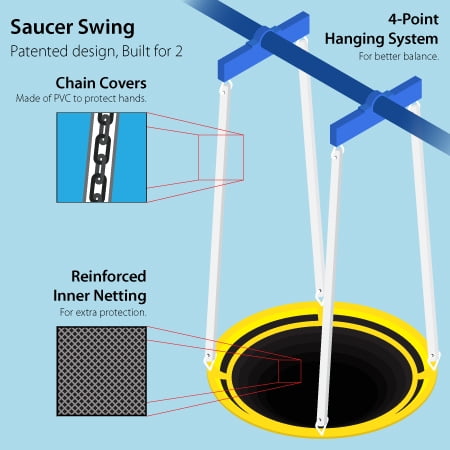 swing set with rocking horse