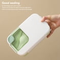 thumbnail image 1 of Lunch Box School Portable Compartments Microwave Sealing Storage Container with Lid Sealing Food Container with Spoon Leak-proof Locking Organizer Green, 1 of 9