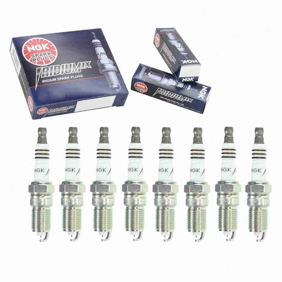 8 pc NGK Iridium IX Spark Plugs compatible with Chevrolet Caprice 4.3L 5.7L V8 1994-1996