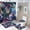Fantasy Colorful Animals Dinosaur Cat, variant on Fantasy Animals Dinosaurs Cats Shower Curtain Set Decorative Watercolor Fantasy Galaxy Rainbow Pint Funny Outer Space Dinosaur Cat 4 Piece Shower Curtain, Toilet Cover, U-Mat, Floor Mat