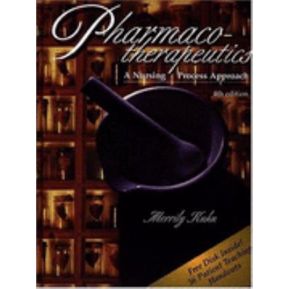 Pre-Owned Pharmacotherapeutics: A Nursing Process Approach (Hardcover) 0803602839 9780803602830