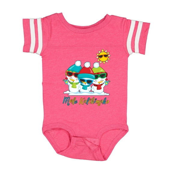 Inktastic Mele Kalikimaka Boys or Girls Baby Bodysuit