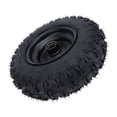 thumbnail image 1 of Pneu avant de Remplacement, Caoutchouc 4.10-6 Pneu et Ensemble de Roue Résistance aux Crevaisons Traction Améliorée pour Scooter pour ATV, 1 of 7