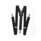 thumbnail image 2 of INSPIRE CHIC Clip de metal en forma de Y ajustable tirantes negro talla única, 2 of 5