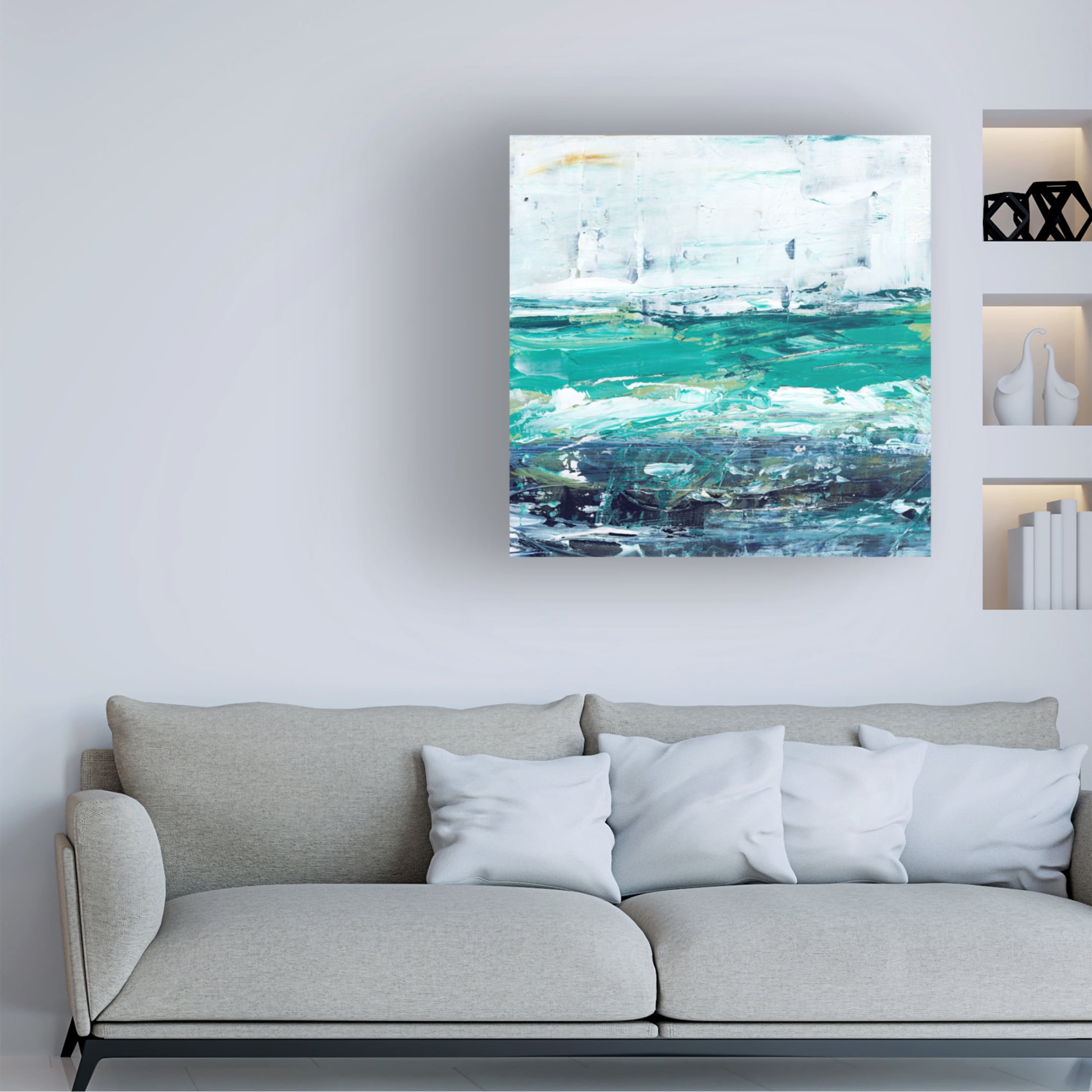 Trademark Fine Art Ethan Harper Pacific Tides II Canvas Wall Art