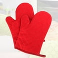 thumbnail image 4 of Gwong hogar Guante de baches de guantes de baches para cocinar resistente al calor soporte para hornear mantequilla de horno sin deslizamiento Gwong 16002, 4 of 7