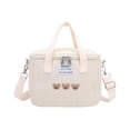 thumbnail image 2 of Bolsas colgantes para mamá, bolso de hombro, accesorios para cochecito, bandolera multifuncional, bolsa de almacenamiento impermeable portátil para Beige Sunnimix carrito de almuerzo, 2 of 8