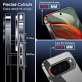 thumbnail image 5 of KOMI Compatible with Google Pixel 9/9 Pro Case with Tempered Glass Screen Protector, [Not Yellowing] [Military-Grade Drop Protection] Protective Cover Case for Google Pixel 9/9 Pro 5G 2024, 5 of 5