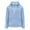 Sky Blue, variant on Women's Autumn And Winter Fashion Plus Size Sweatshirt