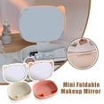 thumbnail image 2 of Handheld Makeup Mirror Foldable Portable Mirror Mini Pocket Mirror Women S2B6, 2 of 8
