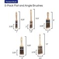 thumbnail image 2 of Lishi Peintres Professionnels Ensemble de Pinceaux Robustes (Lot de 5), 2 of 5