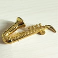 thumbnail image 4 of SHISUYAN Musical Instrument Decor Mini Instrument Toy for Home Kid Bedroom (Golden, Saxophone Pattern), 4 of 8