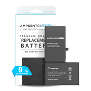 Replacement Extended Capacity Replacement Battery Compatible For iPhone X (AmpSentrix Plus)