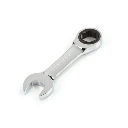 TEKTON 17 mm Stubby Ratcheting Combination Wrench | WRN50117