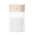 thumbnail image 2 of Abbracc 2x260ML Ultrasonic Air Humidifier Diffuser Mist Car Bedroom Office Table Pink 2 Pcs, 2 of 8