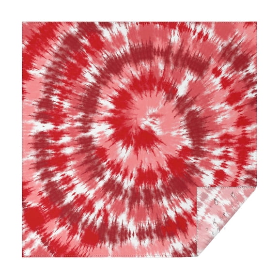 Colorful Tie Dye Pattern Square Tablecloth,Waterproof Square Table Cover,Wipeable Spillproof Washable Table Cover for Home Kitchen Party Decor 42"X42"(107x107cm)