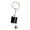 Black, variant on Key Holder Eye-catching Rust-proof Stainless Steel Car Gearboxes Keychain Pendant for Home