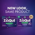 thumbnail image 2 of ZzzQuil LiquiCap Sleep Aid, Diphenhydramine 25mg HCl, 48 LiquiCaps, 2 of 11