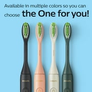 Philips One by Sonicare Rechargeable Toothbrush, Snow, HY1200/27