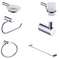 thumbnail image 1 of Juego De 6 Accesorios Para Baño Alfa  Acero Inoxidable Cromado De Lujo Sunlight, 1 of 7