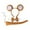 Light Coffee, variant on Monkey Ears, Bow Tie and Tail Set Animal Costume Accessories for Performance Light Coffee