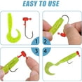 thumbnail image 5 of Mushroom Head Ned Rig Shroom Jig Hooks Kit for Soft Lures, 1/8oz (25-Pack), 5 of 9