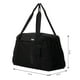 Bolsa De Viaje Grande Con Tribanda Web En Tejido GG Cristal En Negro