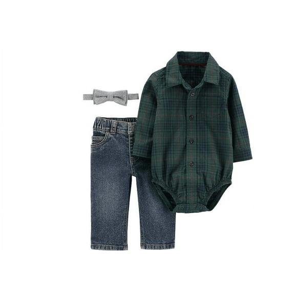 Carter's Baby Boys 3-pc. Pant Set, 3 Months, Green