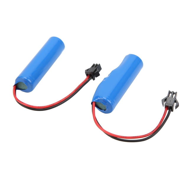 RC Boat 3.7V Lithium Battery, Stimulated Boat Toy Lithium Battery Original Fine Compact 2PCS Lightweight for RC Boat Toy