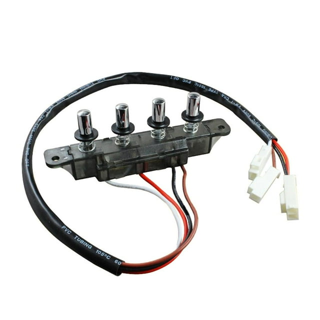 CAIROYAR Interruptor de campana extractora de 4 o 5 botones, accesorios de repuesto para cocina
