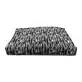 thumbnail image 3 of Black and White Pet House, Barcode Pattern Abstraction Vertical Stripes in Grayscale Colors, Outdoor & Indoor Portable Dog Kennel with Pillow and Cover, 5 Sizes, Black Grey White, by Ambesonne, 3 of 4