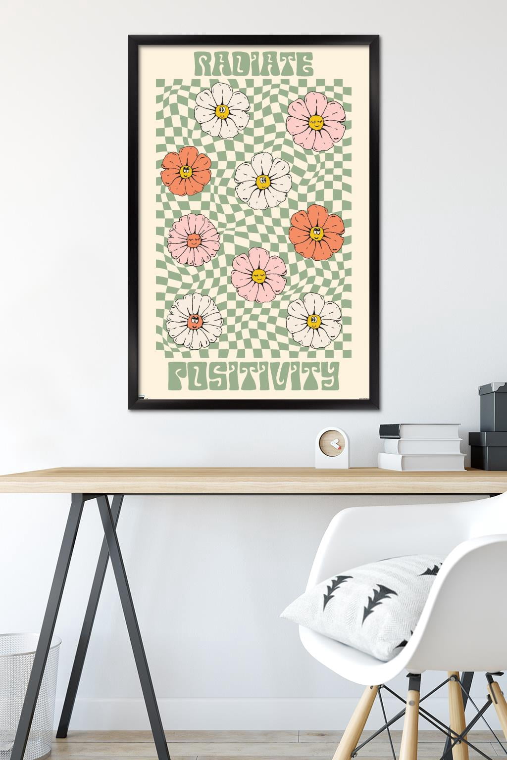 Radiate Positivity Wall Poster, 22.375" x 34" Framed