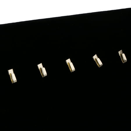 Jewelry Necklace Chain Pendant Shop Display Stand Organizer Holder Tool Convenient 17 Hook Necklace Rack