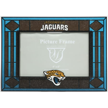 Jacksonville Jaguars Horizontal Art Glass Photo Frame