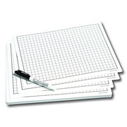 Angle View: Learning Advantage 7858 Dry Erase Grid Boards, Grade: Kindergarten (Pack of 30)