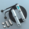 thumbnail image 3 of Skipping Rope with Counter - Heavy Handles,Adjustable Length - Cordless ball- Fitness Exercise, 3 of 5