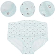 thumbnail image 4 of Bragas de maternidad ajustables, cintura alta de maternidad ajustable, ropa interior de cintura alta, bragas de algodón, durabilidad probada en el tiempo, 4 of 8