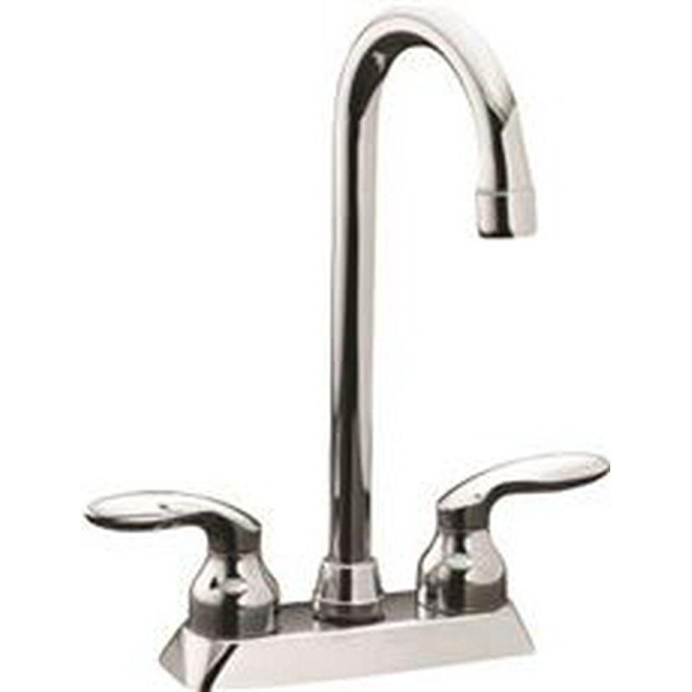 Kohler Coralais Bar Faucet, 4 In. Gooseneck Spout, 4 In. Centers, Two