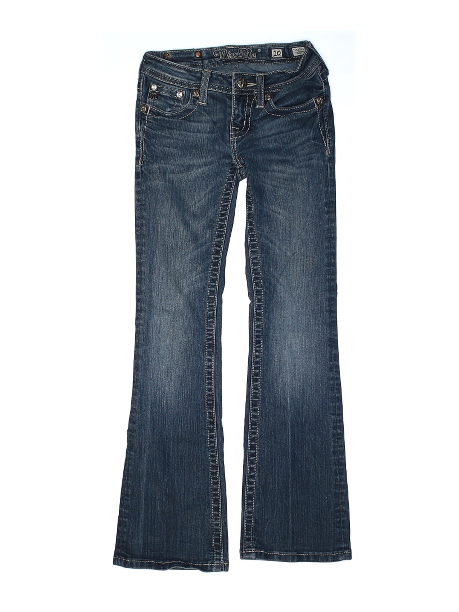 what is a size 10 in miss me jeans