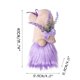 thumbnail image 3 of Fiudx Muñeco de Celosía para San Valentín, Encantador Enano Rodolfo, Suave Felpa, Decoración de Mesa Navideña, Regalo Perfecto para Tus Seres Queridos, Tamaño 40 X 10,5 X 10,5 Cm, Ideal para Decorar, 3 of 7