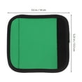 thumbnail image 3 of Shisuyan Rectangular Barbell Pad Green Polyester 2Pcs 5.5x5.2x0.6In, 3 of 8