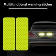 thumbnail image 2 of Jkung 10Pcs Reflective Car Stickers Waterproof UV Resistant Self Adhesive Strong Stickiness Night Visibility Safety Reflective Stickers, 2 of 8