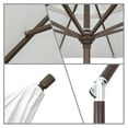 thumbnail image 3 of California Umbrella 9' Patio Umbrella in White, 3 of 5