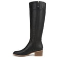 thumbnail image 5 of Dr. Scholl's Adeline Women's Boots Black Smooth Size 7.5 M, 5 of 9