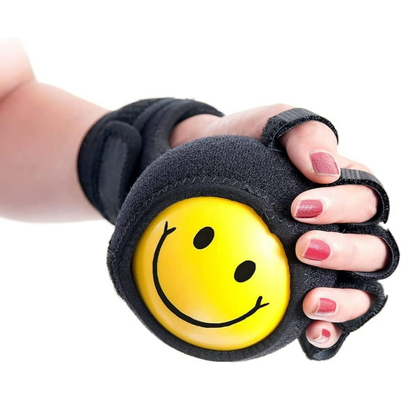 Anti-spasticity Ball Splint Hand Finger for Hand Stroke Hemiplegia Finger Recovery Spasm Dystonia Hemiplegia Finger Training Hand Functional Impairment for Children and Men and Women