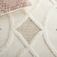 thumbnail image 6 of SAFAVIEH Casablanca Earnestine Medallion Area Rug, Ivory/Brown, 8' x 10', 6 of 8